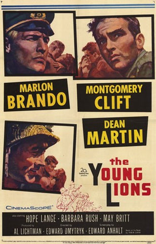 The Young Lions Movie Poster Print