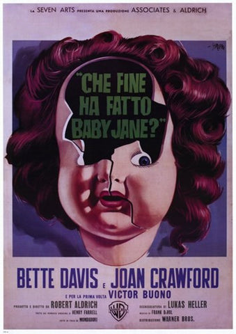 Whatever Happened to Baby Jane Movie Poster Print