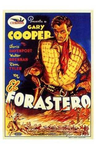 The Westerner Movie Poster Print