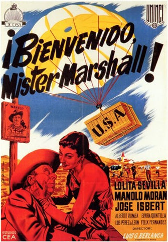 Welcome Mr Marshall Movie Poster Print