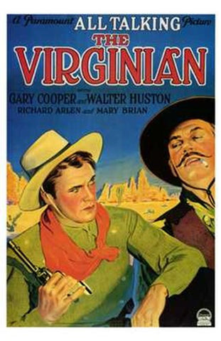 Virginian Movie Poster Print