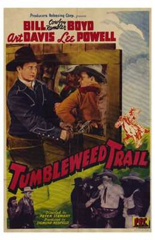 Tumbleweed Trail Movie Poster Print