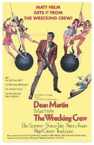 The Wrecking Crew Movie Poster Print