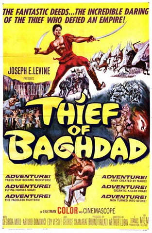 Thief of Baghdad Movie Poster Print