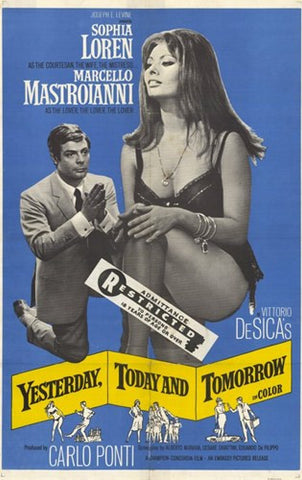 Yesterday Today and Tomorrow Movie Poster Print