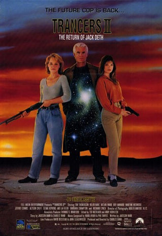 Trancers 2: The Return of Jack Deth Movie Poster Print