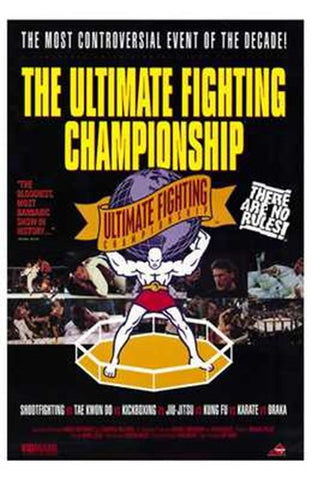 Ultimate Fighting Championships Movie Poster Print