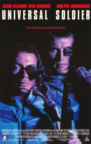 Universal Soldier Movie Poster Print