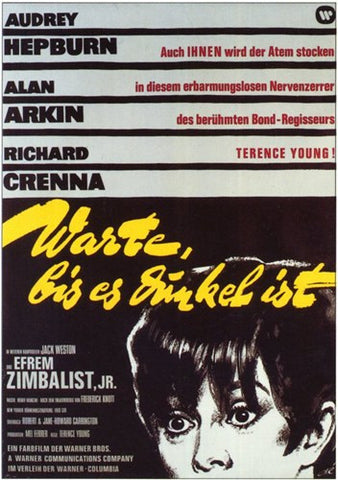 Wait Until Dark Movie Poster Print