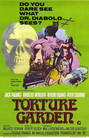 Torture Garden Movie Poster Print