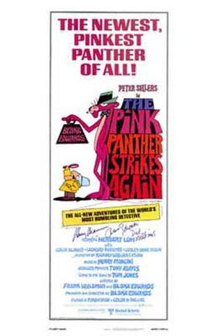 The Pink Panther Strikes Again Movie Poster Print