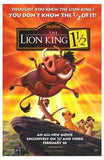 Lion King 1 1-2 Movie Poster Print