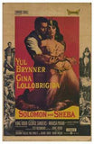 Solomon and Sheba Movie Poster Print