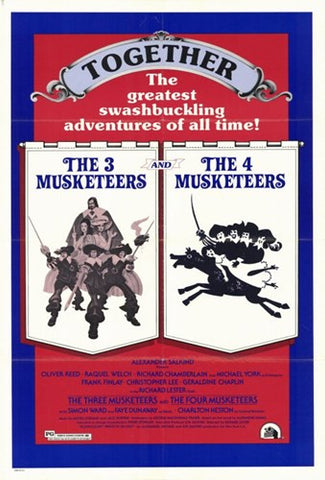 Three Musketeers/Four Musketeers Movie Poster Print