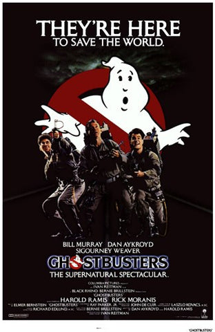 Ghostbusters Movie Poster Print