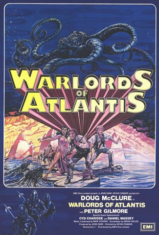 Warlords of Atlantis Movie Poster Print