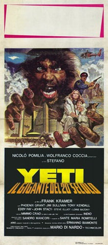 Yeti: the Giant of the 20Th Century Movie Poster Print