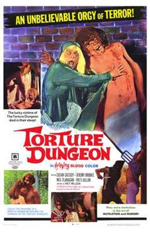 Torture Dungeon Movie Poster Print