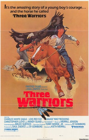 Three Warriors Movie Poster Print