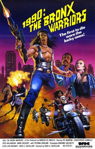 1990: the Bronx Warriors Movie Poster Print