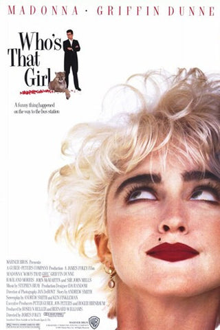 Who's That Girl Movie Poster Print