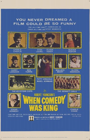 When Comedy Was King Movie Poster Print