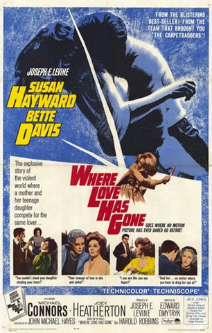 Where Love Has Gone Movie Poster Print