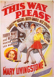 This Way Please Movie Poster Print