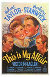 This is My Affair Movie Poster Print