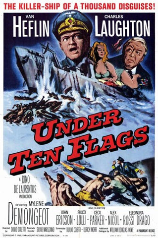 Under Ten Flags Movie Poster Print