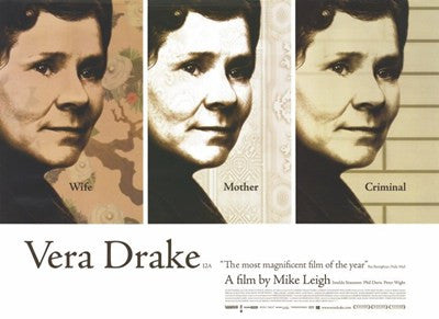 Vera Drake Movie Poster Print