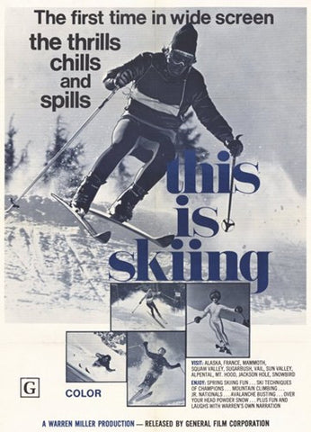 This is Skiing Movie Poster Print