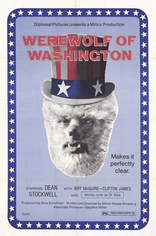 The Werewolf of Washington Movie Poster Print