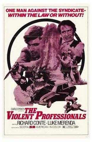 Violent Professionals Movie Poster Print