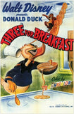 Three for Breakfast Movie Poster Print