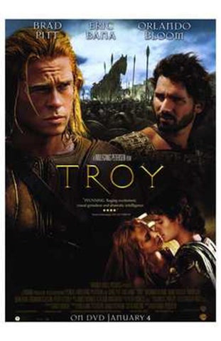 Troy Movie Poster Print