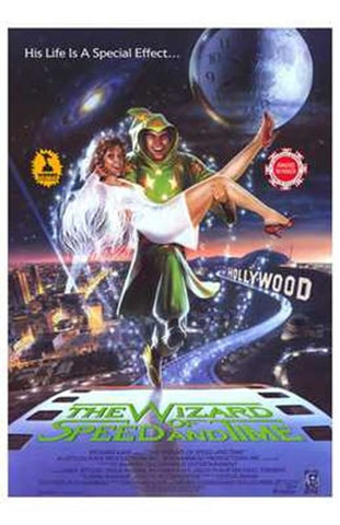 The Wizard of Speed and Time Movie Poster Print