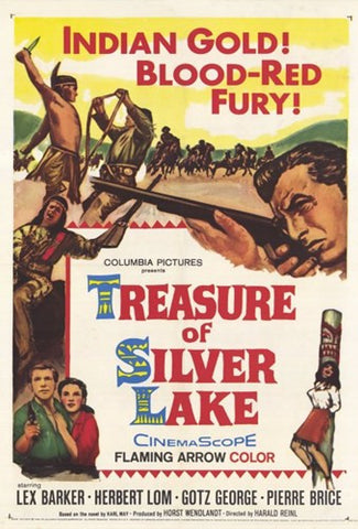 Treasure of Silver Lake Movie Poster Print