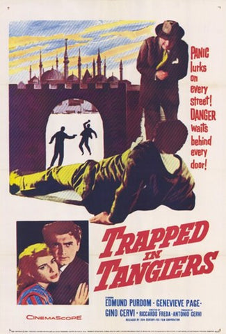 Trapped in Tangiers Movie Poster Print