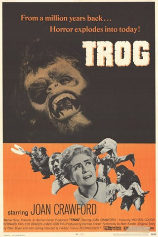 Trog Movie Poster Print