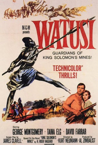 Watusi Movie Poster Print