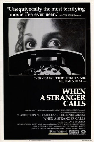 When a Stranger Calls Movie Poster Print