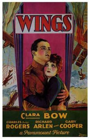 Wings Movie Poster Print