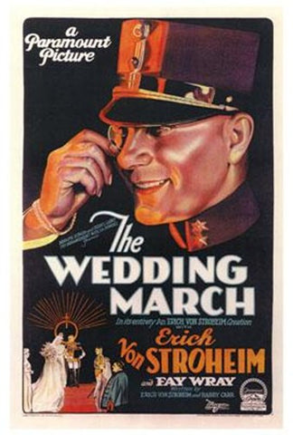 The Wedding March Movie Poster Print