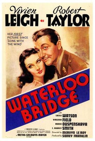 Waterloo Bridge Movie Poster Print