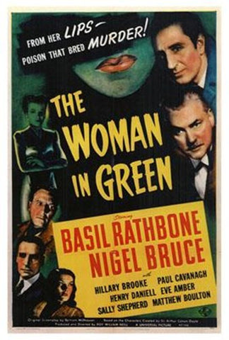 The Woman In Green Movie Poster Print