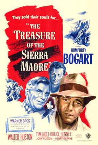 Treasure Of The Sierra Madre Movie Poster Print