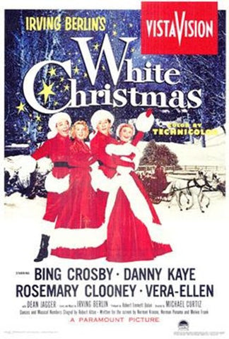 White Christmas Movie Poster Print