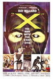 X: The Man With X-Ray Eyes Movie Poster Print