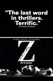 Z Movie Poster Print